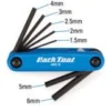 Park Tool AWS-10 Fold Up Hex/Allen Wrench Set
