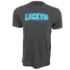 Lucky Solid Logo T-shirt Charcoal