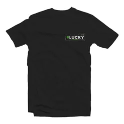 Lucky Retro T-Shirt - Black