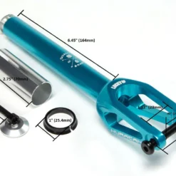HURACAN™ IHC Pro Scooter Fork -Scooter Rider Shop huracan IHCimagew measurements