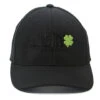Lucky Curved Bill Hat Black Logo