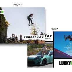 Lucky Hero Card 3 Pack -Scooter Rider Shop lucky pro scooters sig card tfox